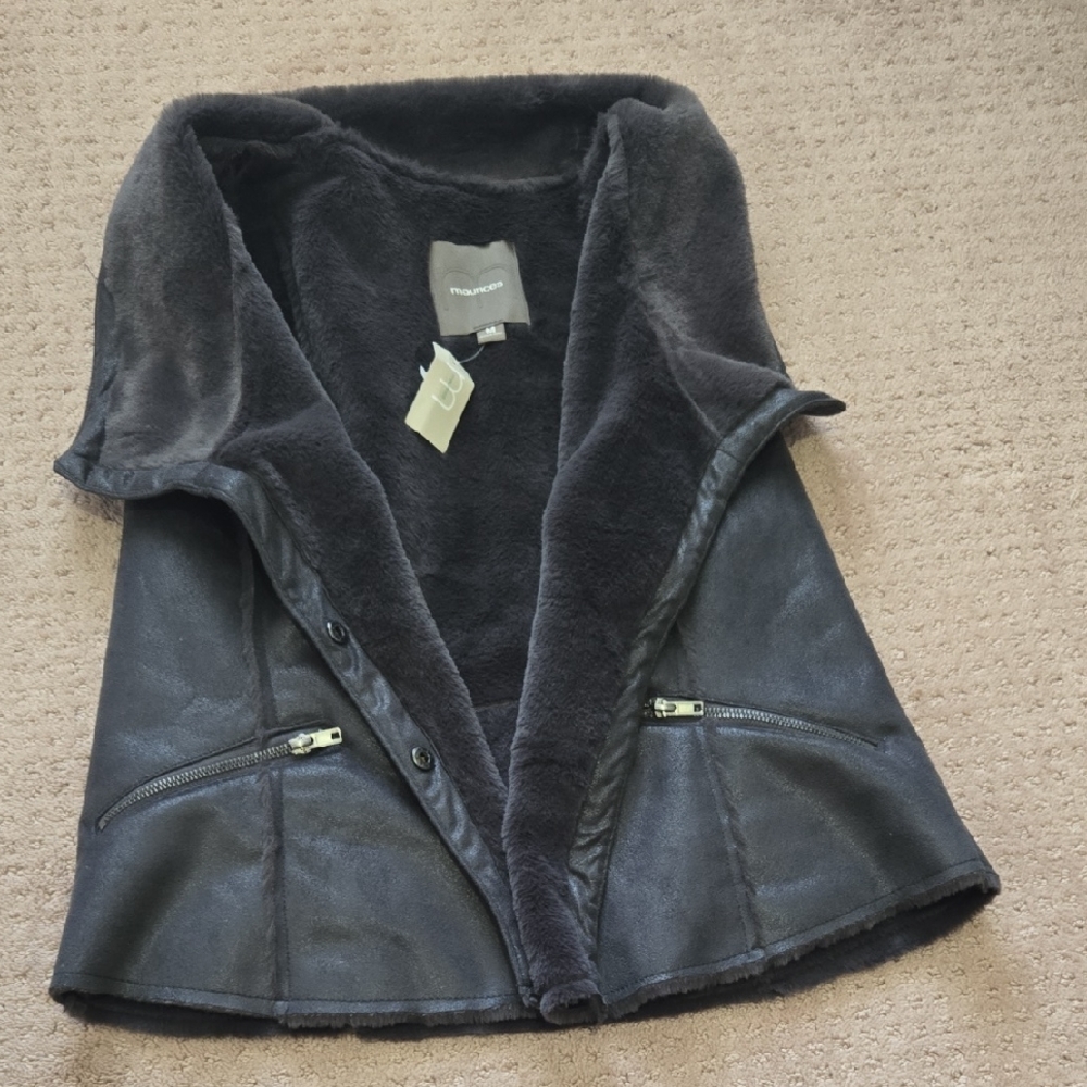 Faux Fur Lined Vest